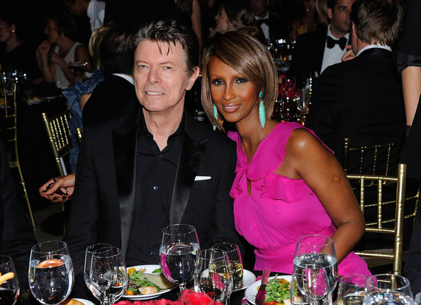 Bowie and Iman